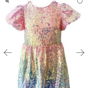 Lola + The Boys Sequin Ombré Dress